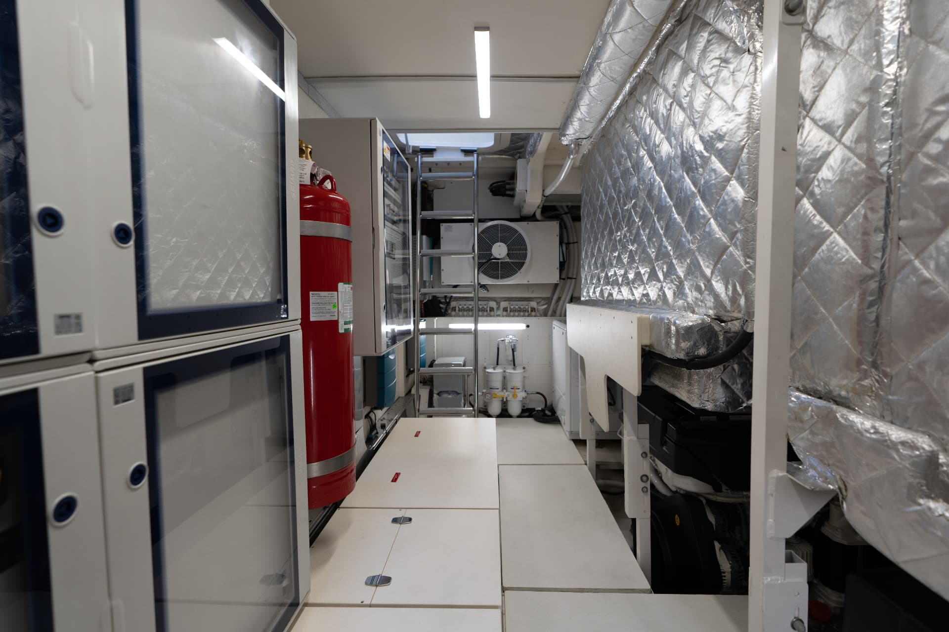 Engine room detail — photo by 007 Media